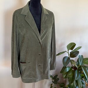 Liz Claiborne Olive Green Blazer